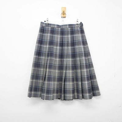 【中古】宮城県 角田高等学校 女子制服 2点（シャツ・スカート）sf029037