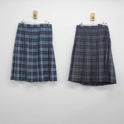 【中古】大阪府 福井高等学校 女子制服 3点（ブレザー・スカート）sf029038