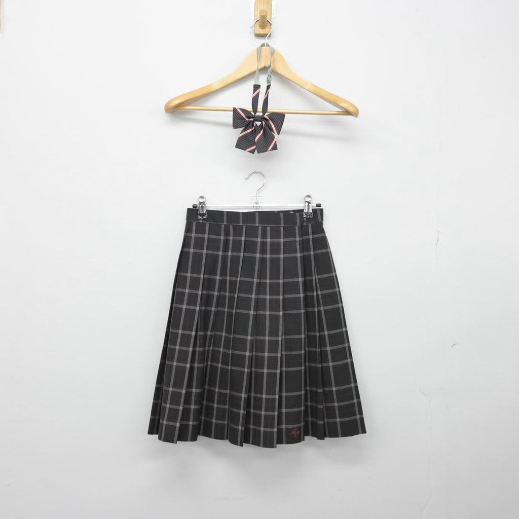 【中古】千葉県 流山おおたかの森高等学校 女子制服 2点（スカート）sf029043