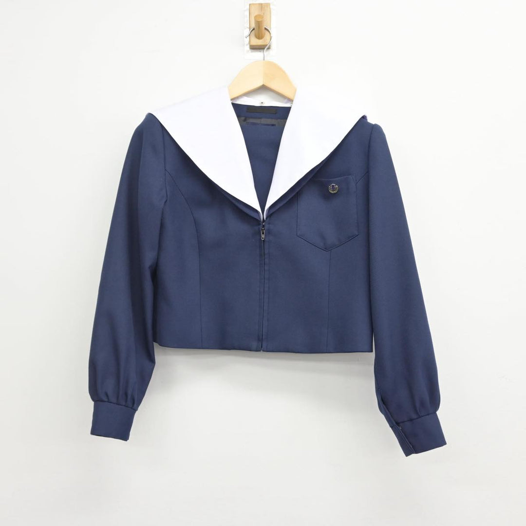 中古制服】愛知県 尾北高等学校 女子制服 3点(セーラー服 中古制服】愛知県 尾北高等学校 女子制服 3点(セーラー服