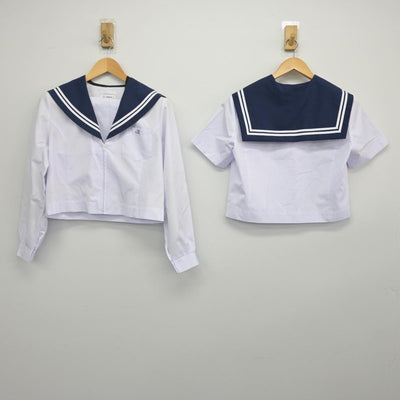 【中古】愛知県 尾北高等学校 女子制服 2点（セーラー服）sf029051