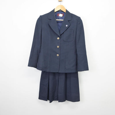 【中古】神奈川県 横浜市立新羽中学校 女子制服 3点（ブレザー・ベスト・スカート）sf029078