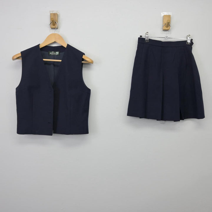 【中古制服】神奈川県 横浜市立新羽中学校 女子制服 2点（ベスト・スカート）sf029080【リサイクル学生服】 | 中古制服通販パレイド