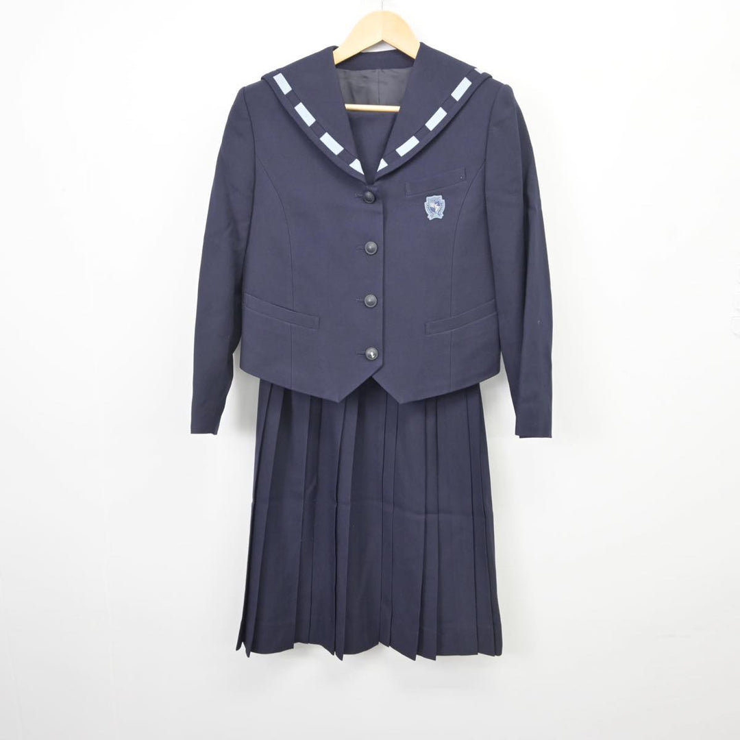 中古制服】長崎県 鶴鳴学園長崎女子高等学校 女子制服 2点（セーラー服・スカート）sf029089【リサイクル学生服】 | 中古制服通販パレイド