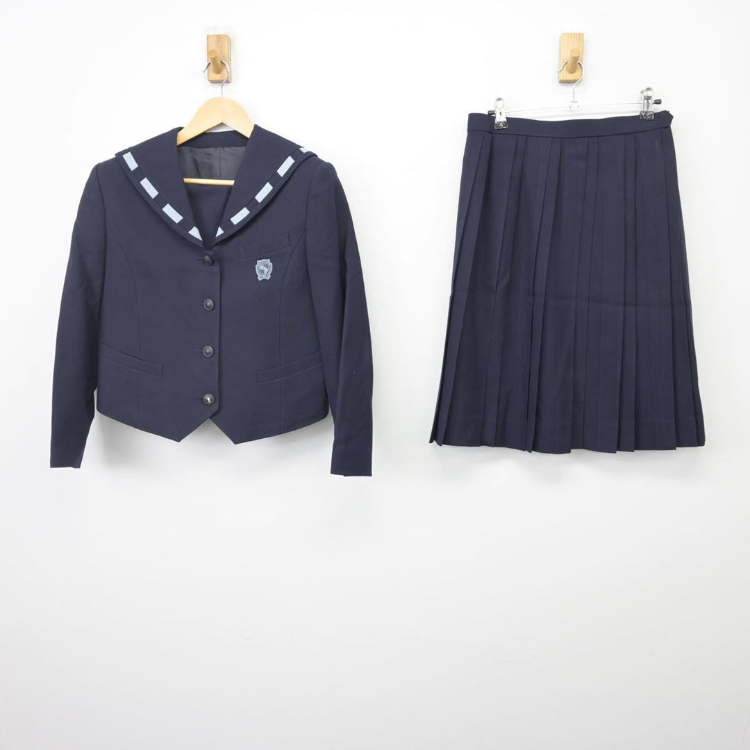 【中古制服】長崎県 鶴鳴学園長崎女子高等学校 女子制服 2点（セーラー服・スカート）sf029089【リサイクル学生服】 | 中古制服通販パレイド