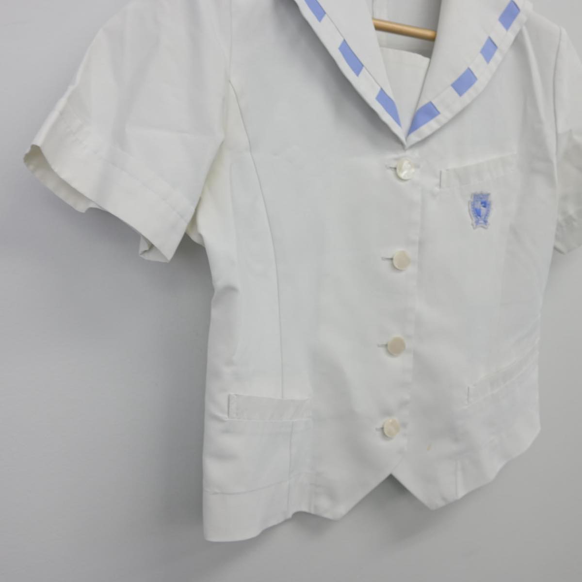 【中古】長崎県 鶴鳴学園長崎女子高等学校 女子制服 1点（セーラー服）sf029091