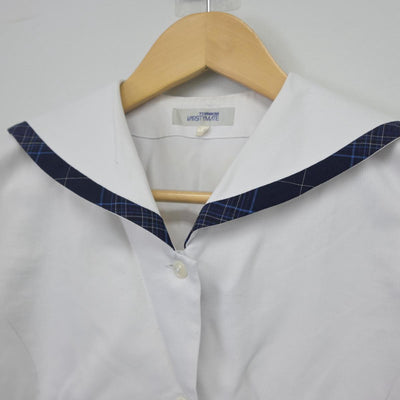 【中古】鹿児島県 樟南高等学校 女子制服 2点（セーラー服）sf029098