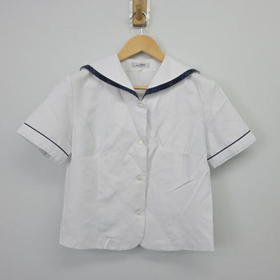 【中古】鹿児島県 樟南高等学校 女子制服 2点（セーラー服）sf029098