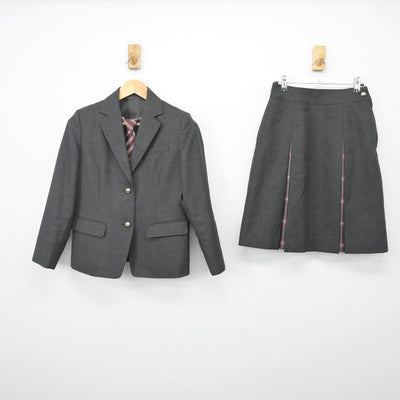 【中古】埼玉県 昌平高等学校 女子制服 3点（ブレザー・スカート）sf029099