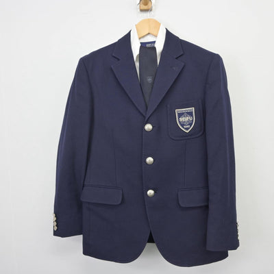 【中古】大阪府 清風高等学校 男子制服 4点（ブレザー・シャツ・ズボン）sf029105