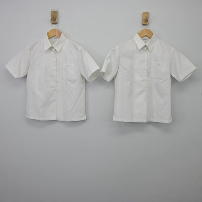 【中古】神奈川県 湘南学園中学校 女子制服 2点（シャツ）sf029112