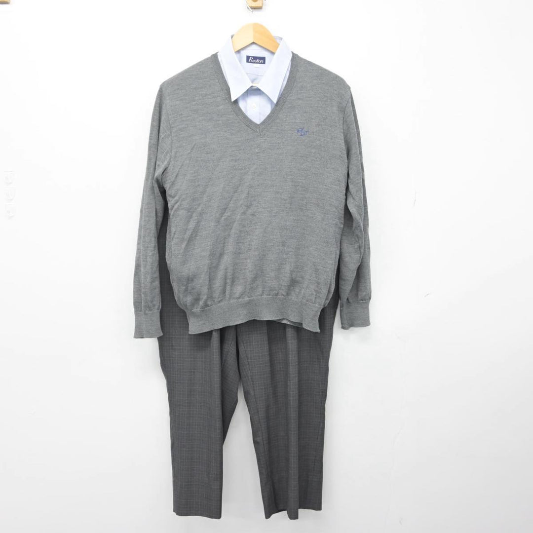 中古】大阪府 大阪商業大学高等学校 男子制服 5点(ブレザー 中古】大阪府 大阪商業大学高等学校 男子制服 5点(ブレザー