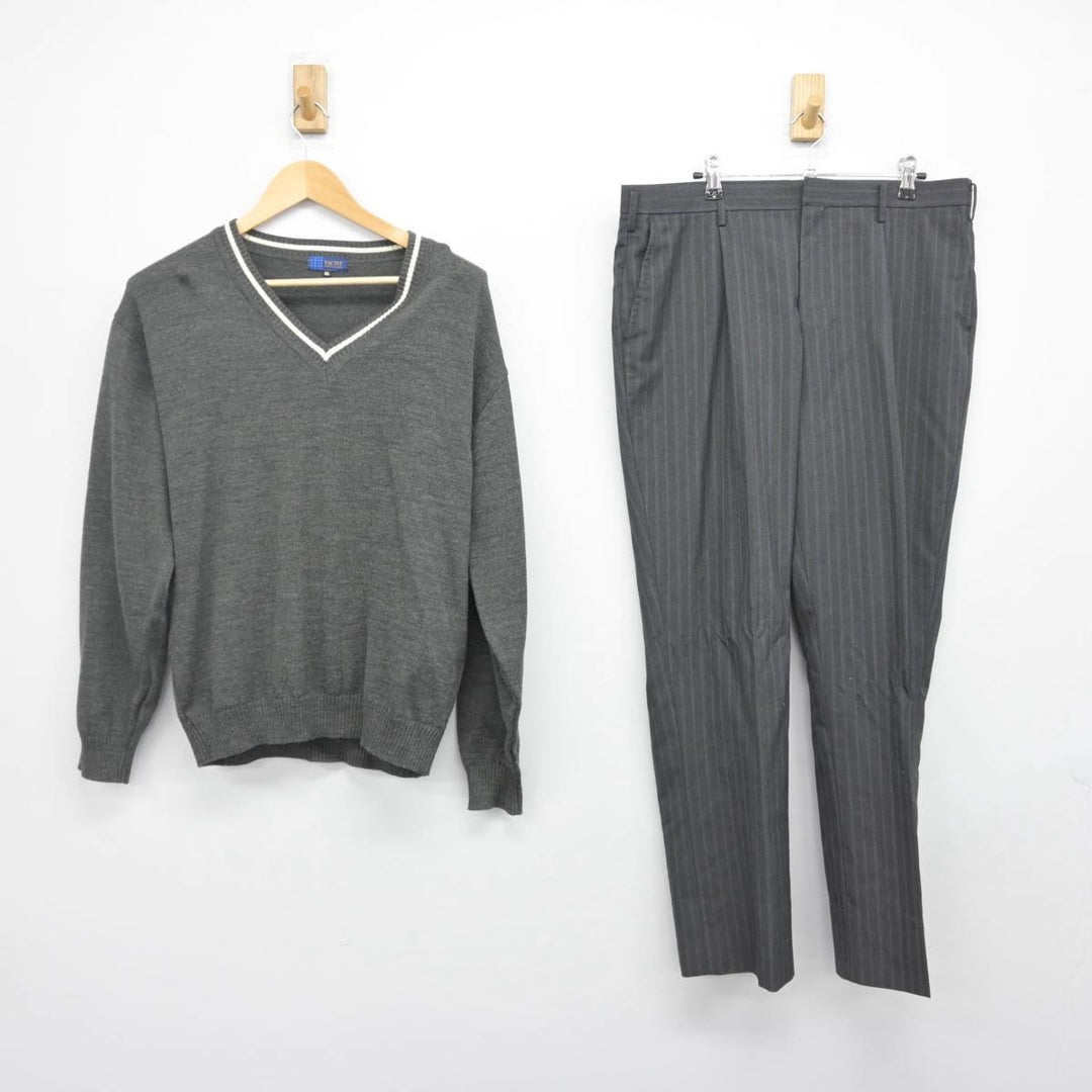 【中古】大阪府 みどり清朋高等学校 男子制服 2点（ニット・ズボン）sf029126 | 中古制服通販パレイド