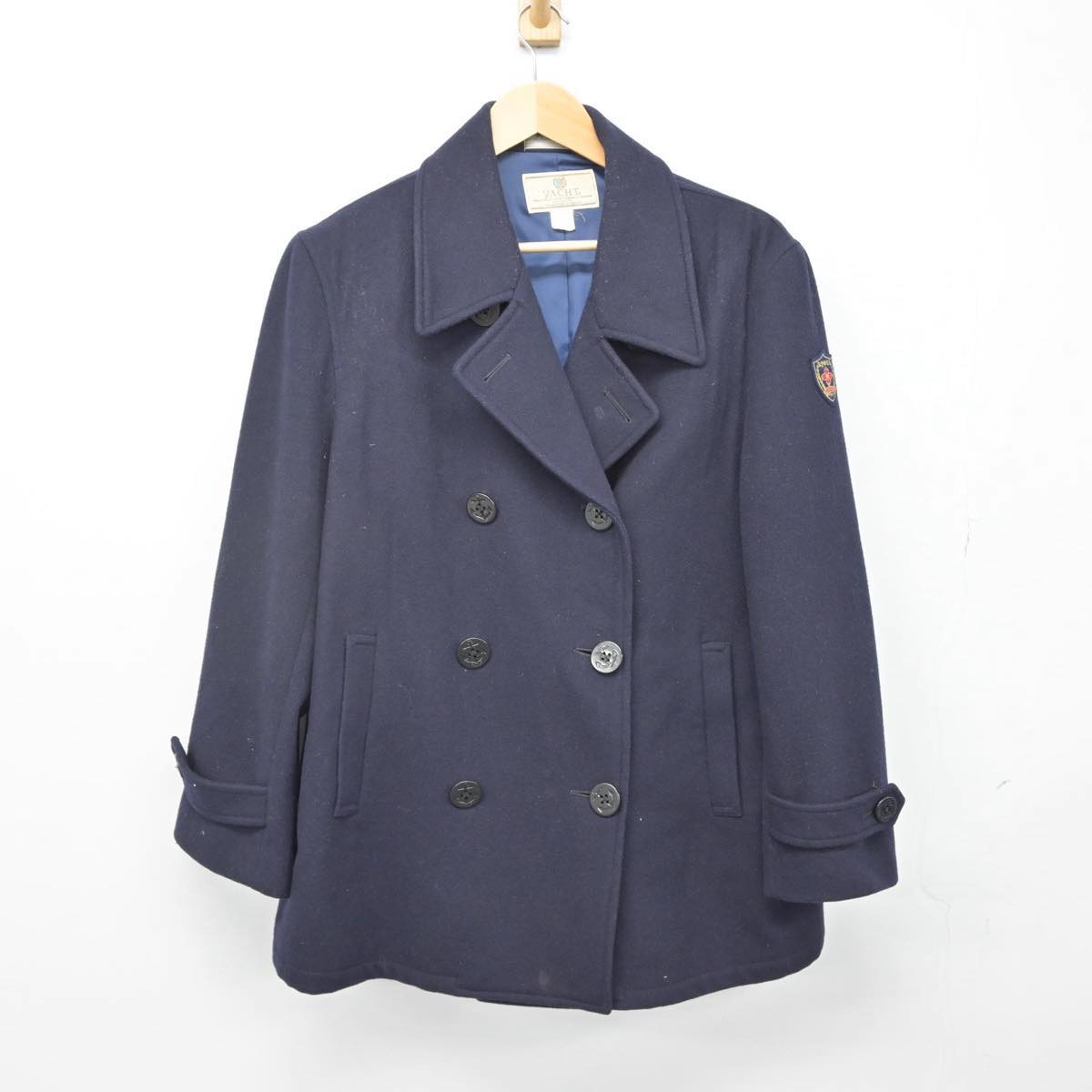 【中古】群馬県 共愛学園高等学校 女子制服 1点（コート）sf029147