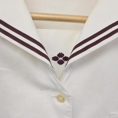 【中古】群馬県 共愛学園中学校 女子制服 1点（セーラー服）sf029150