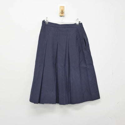 【中古】静岡県 袋井高等学校 女子制服 2点（シャツ・スカート）sf029164