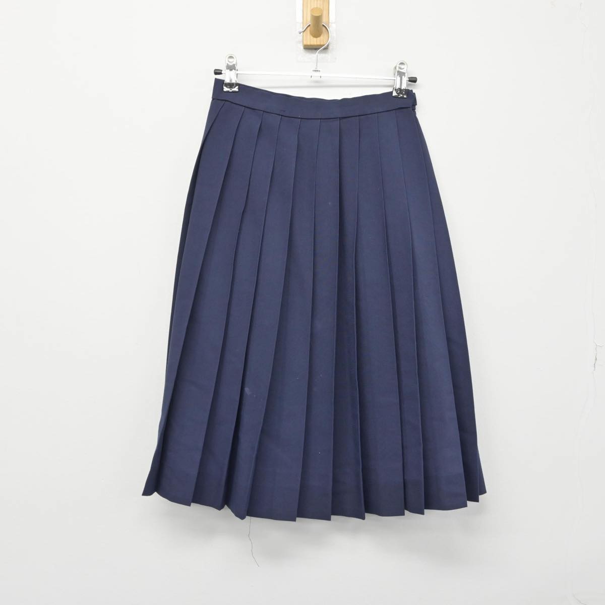 【中古】宮崎県 国富町本庄中学校 女子制服 3点（セーラー服・シャツ・スカート）sf029172