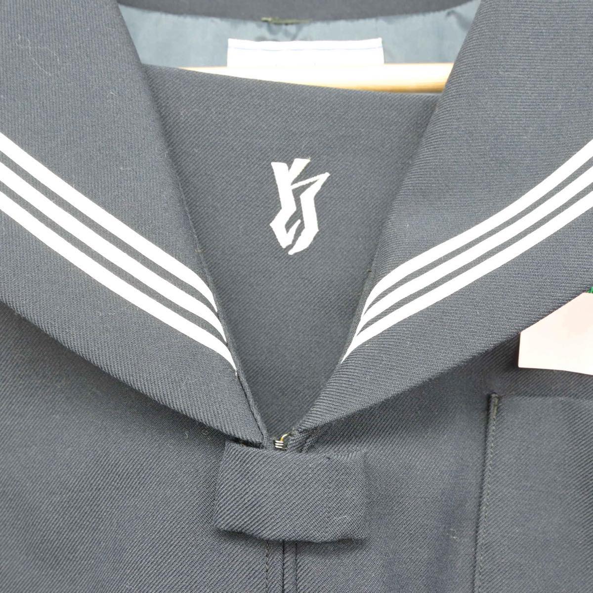 【中古】宮崎県 国富町本庄中学校 女子制服 1点（セーラー服）sf029175