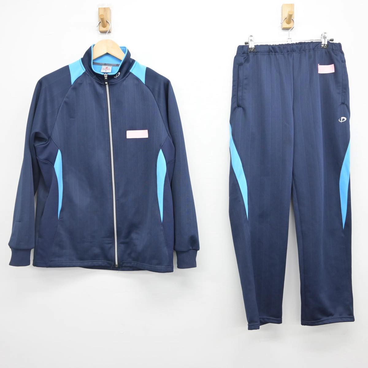 中古】千葉県 千葉女子高等学校 女子制服 2点（ジャージ 上・ジャージ 下）sf029184 | 中古制服通販パレイド