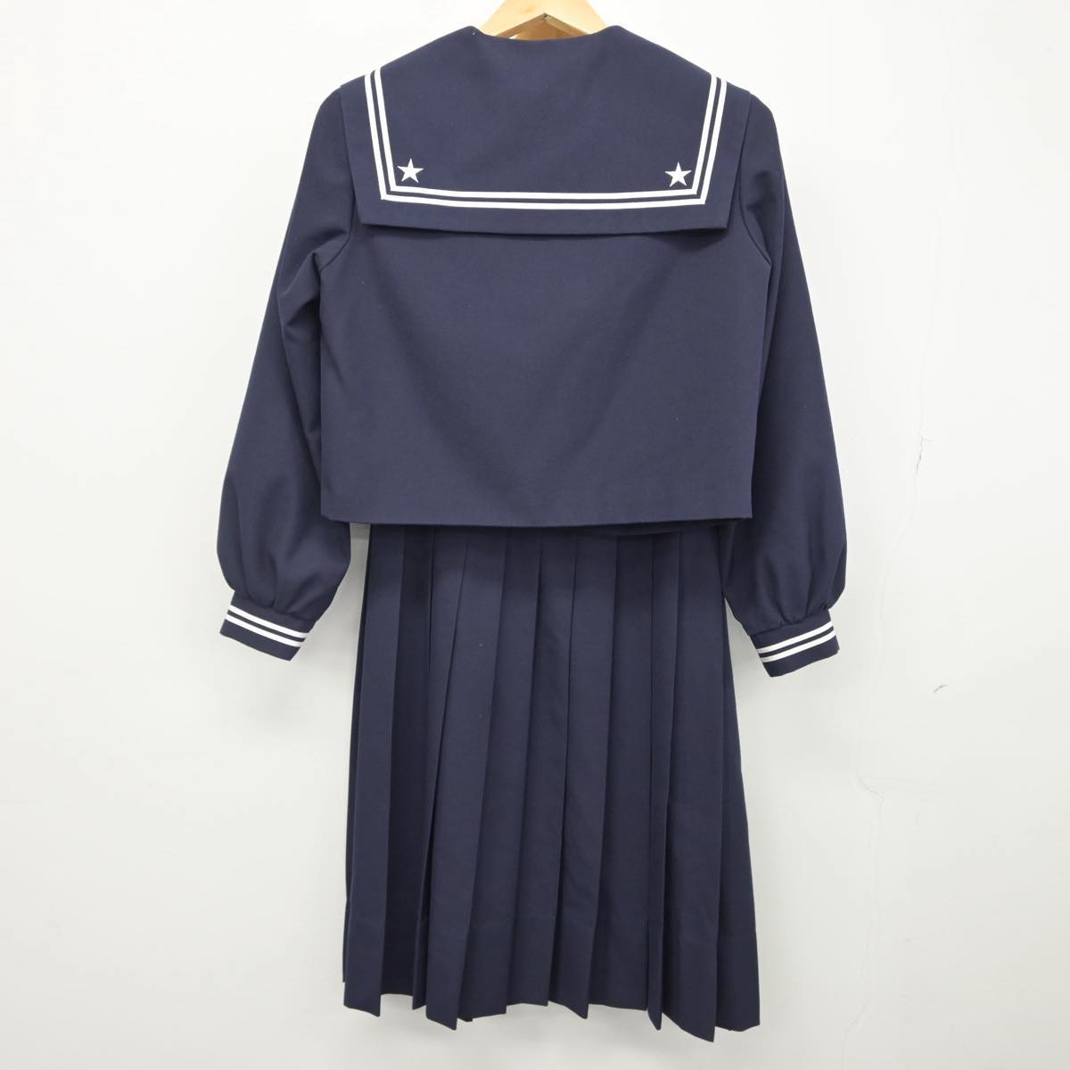 中古】宮崎県 飫肥中学校 女子制服 2点（セーラー服・ジャンパースカート）sf029185 | 中古制服通販パレイド