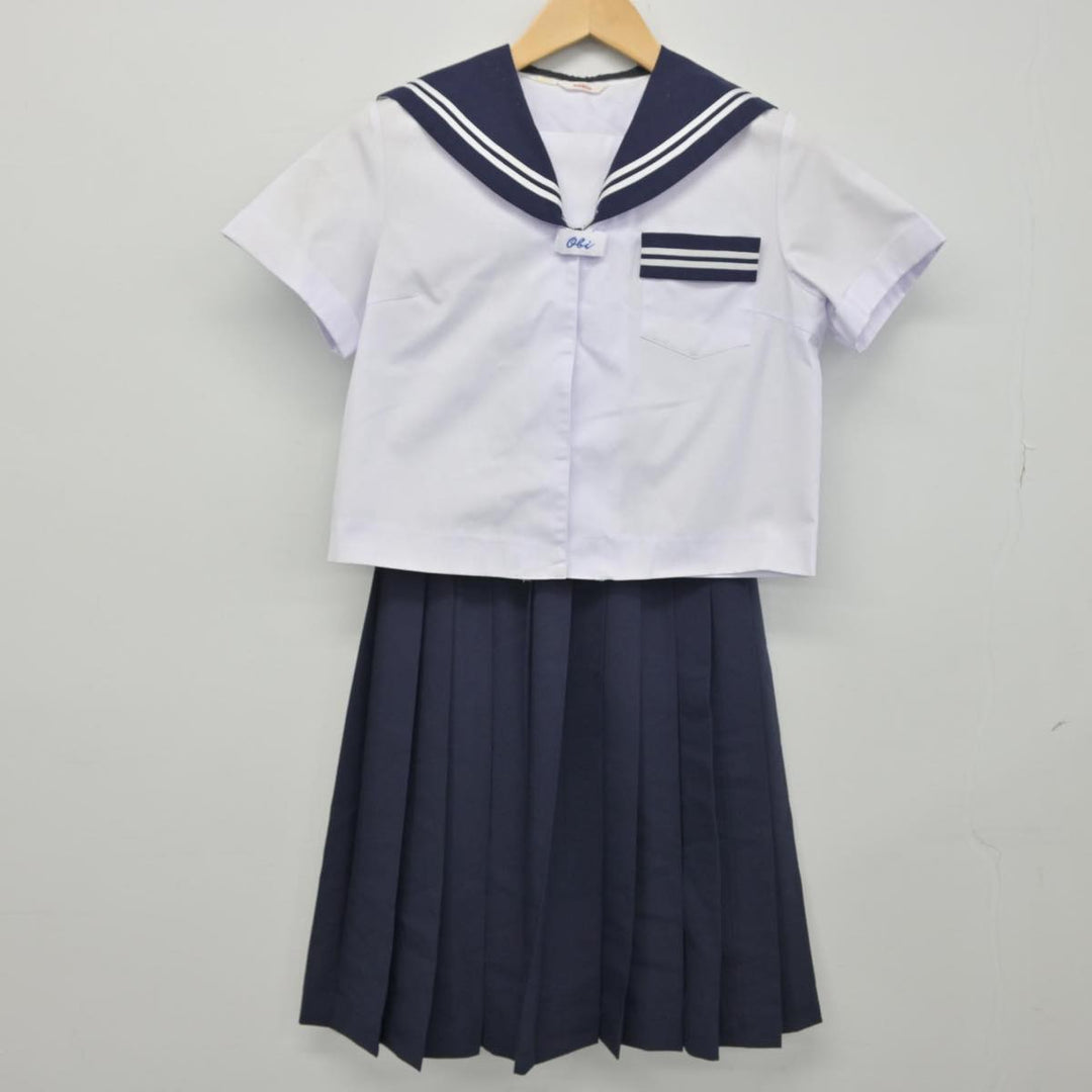 【中古】宮崎県 飫肥中学校 女子制服 3点（セーラー服・スカート）sf029187 | 中古制服通販パレイド