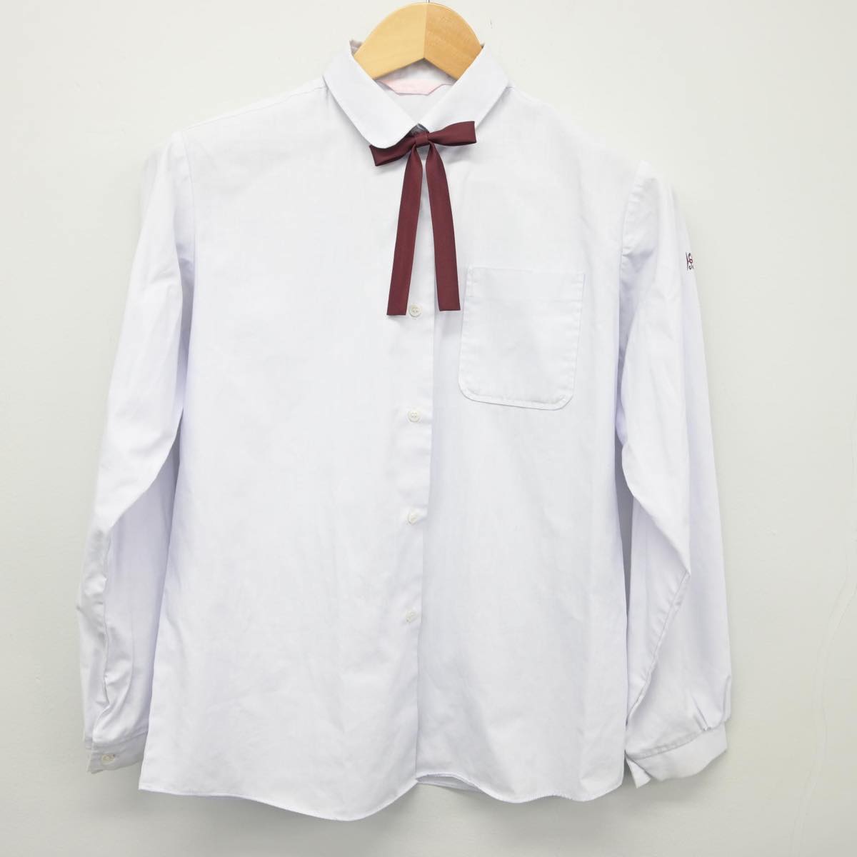 【中古】愛知県 瀬戸高等学校 女子制服 5点（ブレザー・シャツ・ベスト・スカート）sf029201