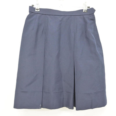 【中古】神奈川県 横浜市立東高等学校 女子制服 3点（ニットベスト・スカート）sf029208