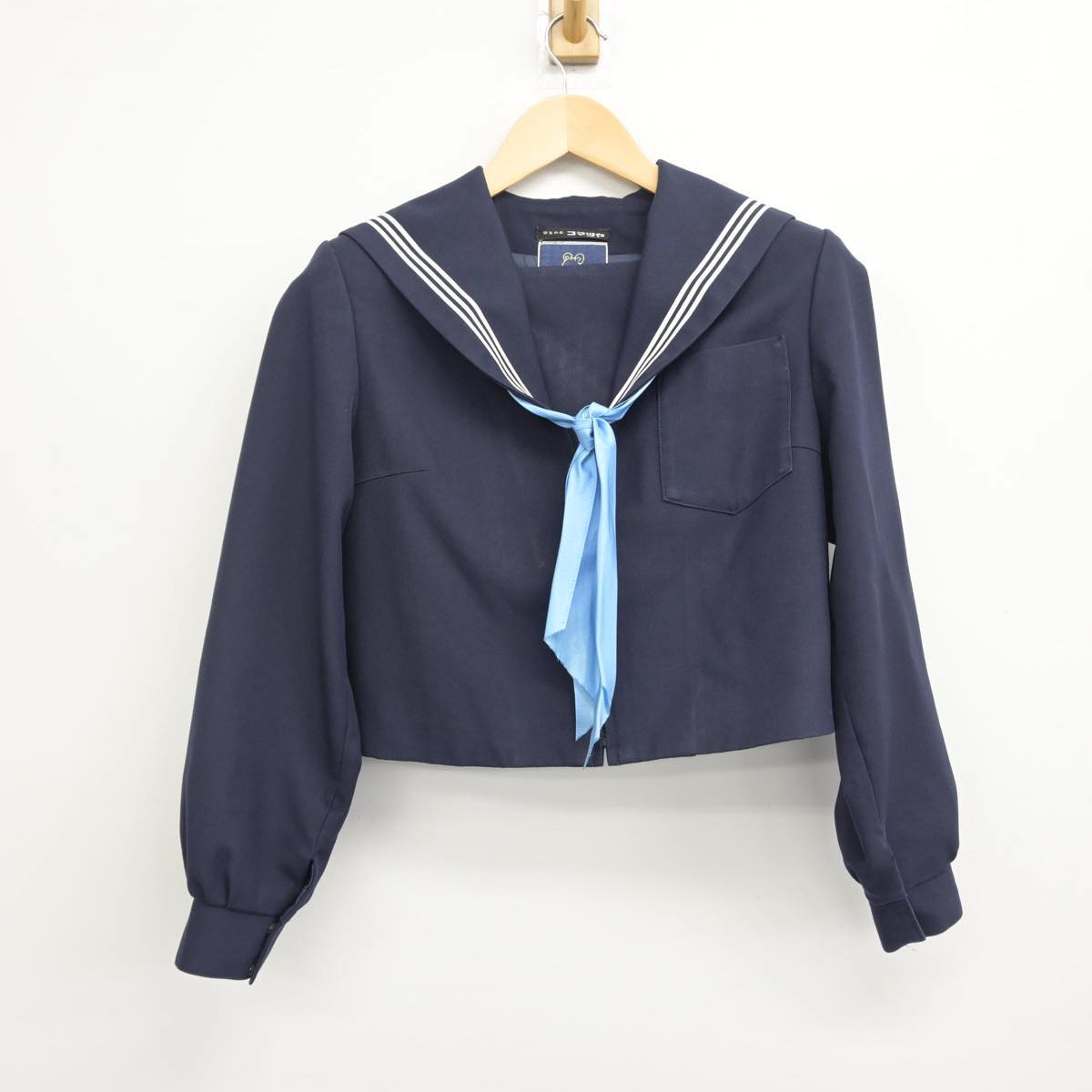 【中古】愛知県 尾張旭東中学校 女子制服 3点（セーラー服・スカート）sf029213