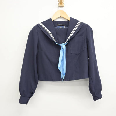 【中古】愛知県 尾張旭東中学校 女子制服 3点（セーラー服・スカート）sf029213