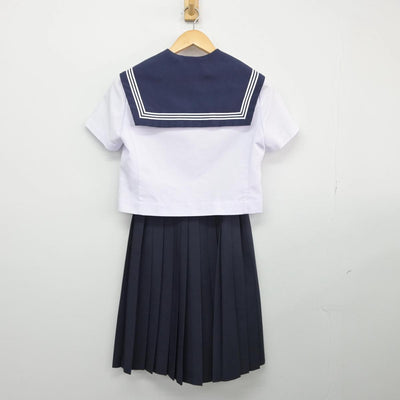 【中古】愛知県 尾張旭東中学校 女子制服 2点（セーラー服・スカート）sf029215