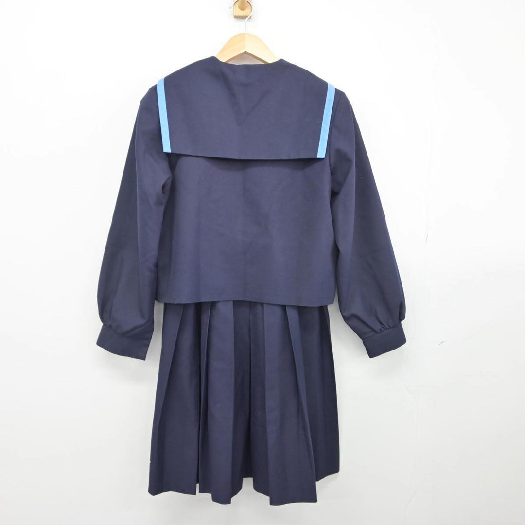 中古】鹿児島県 牧園中学校 女子制服 3点（セーラー服・ジャンパースカート）sf029224 | 中古制服通販パレイド