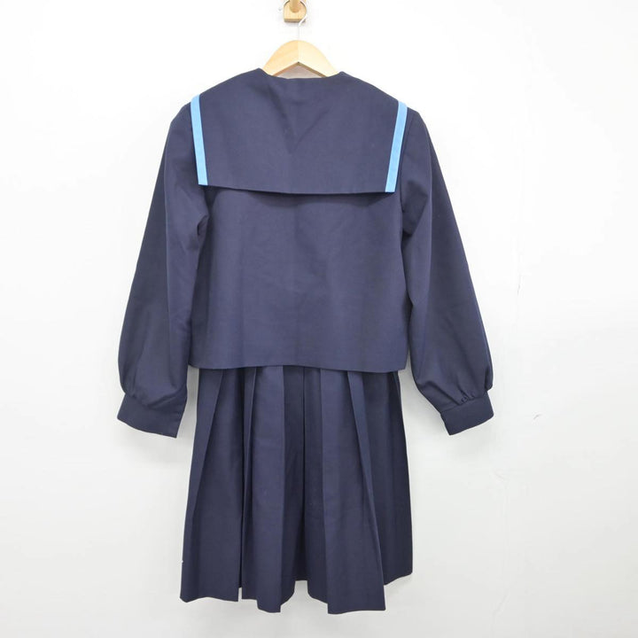 中古】鹿児島県 牧園中学校 女子制服 3点（セーラー服