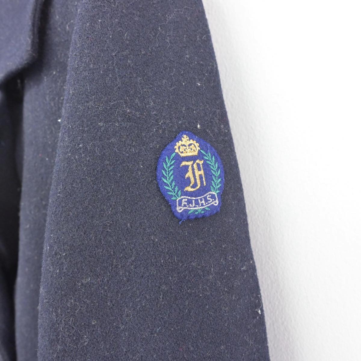 【中古】福島県 福島大学附属中学校 女子制服 1点（コート）sf029233