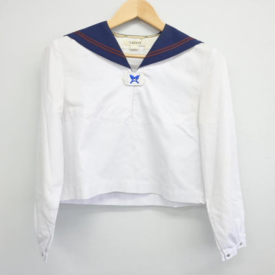 【中古】鳥取県 米子東高等学校 女子制服 2点（セーラー服・セーラー服）sf029269