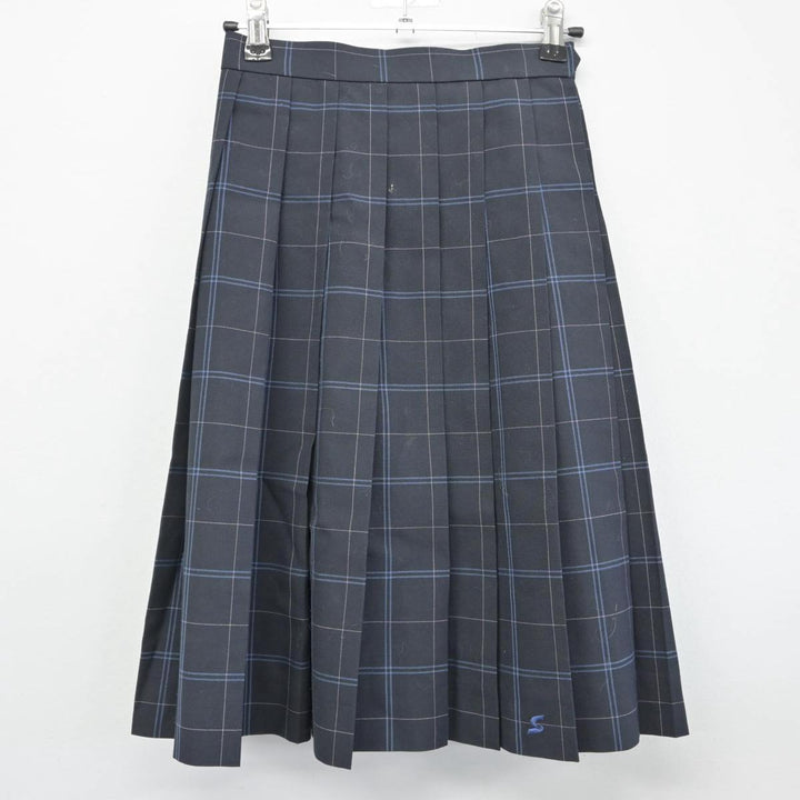 中古】大阪府 東住吉総合高等学校 女子制服 2点（ニットベスト