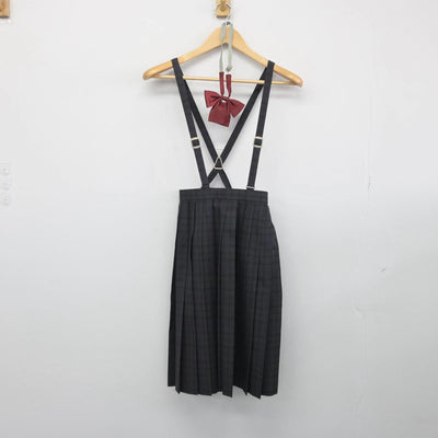 【中古】兵庫県 長田中学校 女子制服 2点（スカート）sf029288