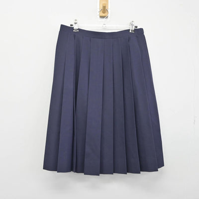 【中古】静岡県 須津中学校 女子制服 3点（セーラー服・スカート）sf029299