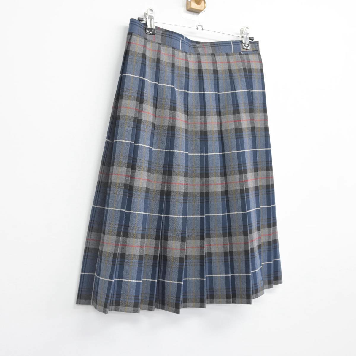 【中古】栃木県 真岡西中学校 女子制服 2点（スカート・スカート）sf029311