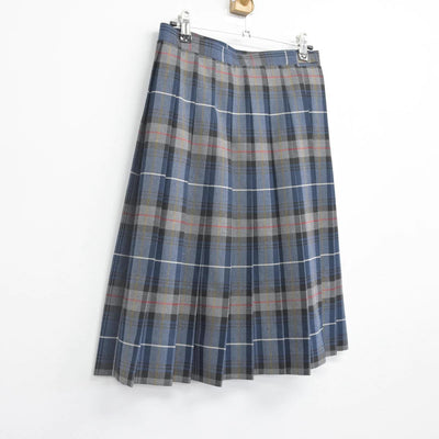 【中古】栃木県 真岡西中学校 女子制服 2点（スカート・スカート）sf029311