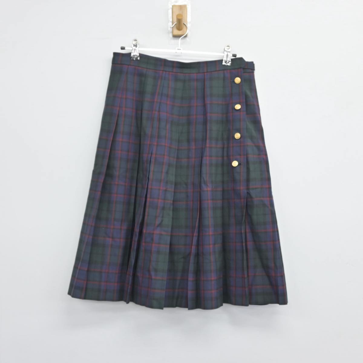 【中古】東京都 明泉学園 鶴川高等学校 女子制服 4点（ブレザー・ベスト・スカート）sf029312