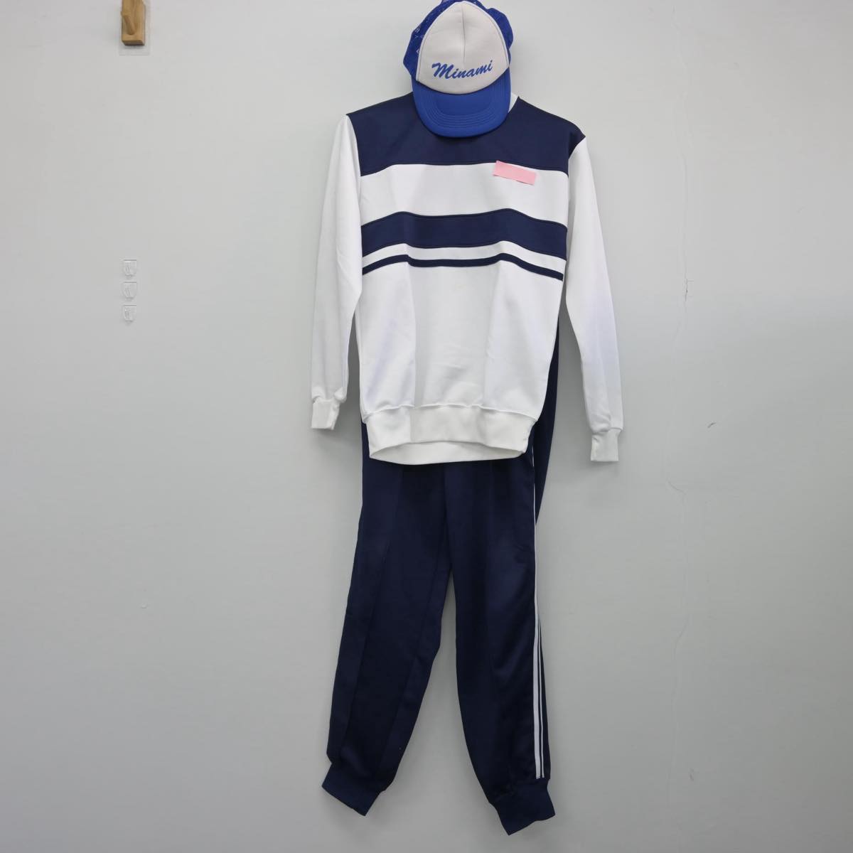 【中古】愛媛県 今治南高等学校 女子制服 3点（ジャージ 上・ジャージ 下）sf029315