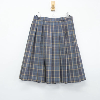 【中古】愛媛県 今治南高等学校 女子制服 2点（ニット・スカート）sf029316