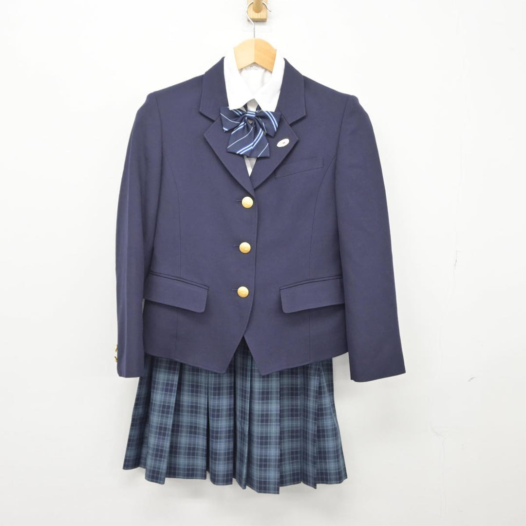 【中古】千葉県 敬愛学園高等学校 女子制服 5点（ブレザー・ニット・シャツ・スカート）sf029318 | 中古制服通販パレイド