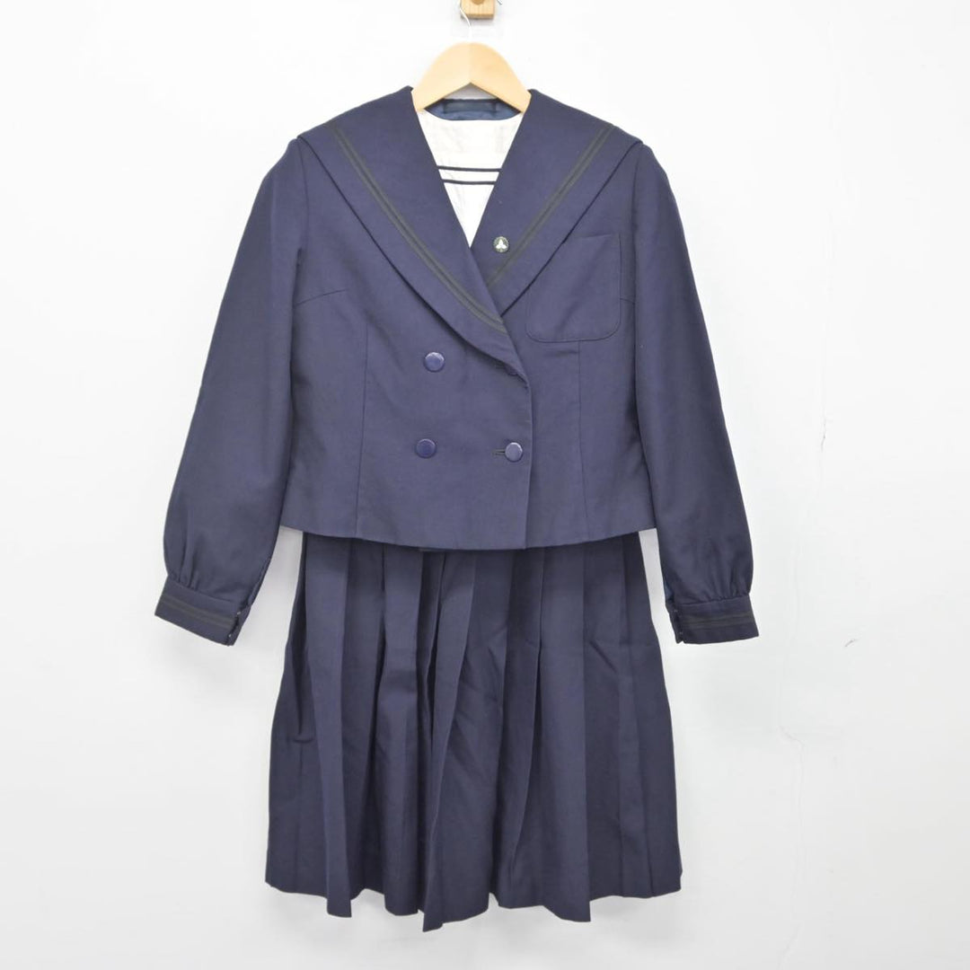 【中古】福島県 郡山商業高等学校 女子制服 4点（セーラー服・シャツ・スカート）sf029328 | 中古制服通販パレイド