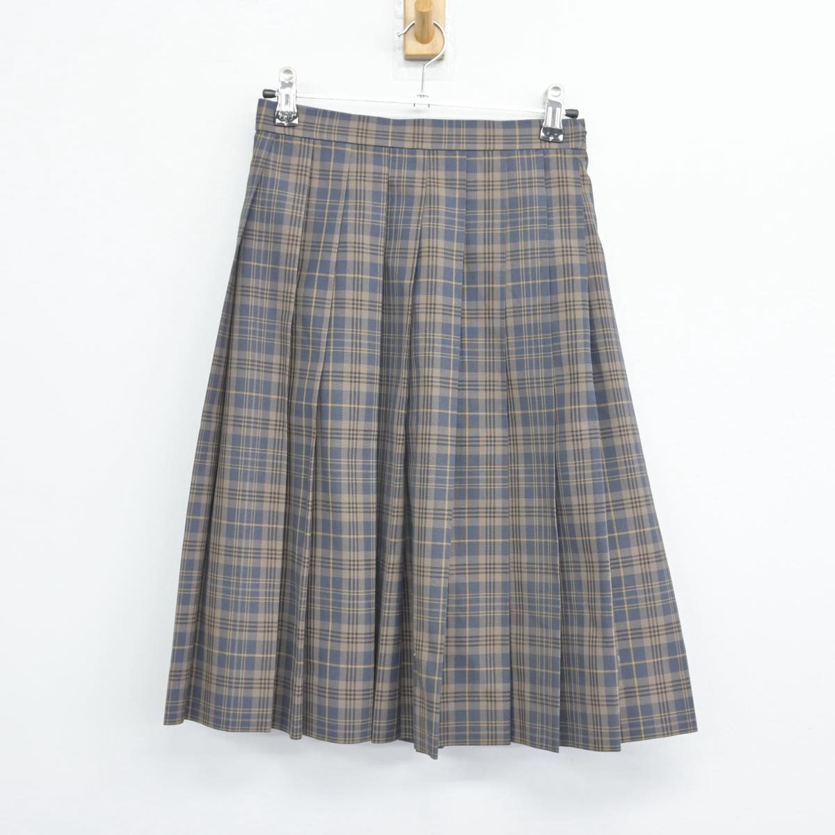 【中古】埼玉県 桶川高等学校 女子制服 2点（ベスト・スカート）sf029338