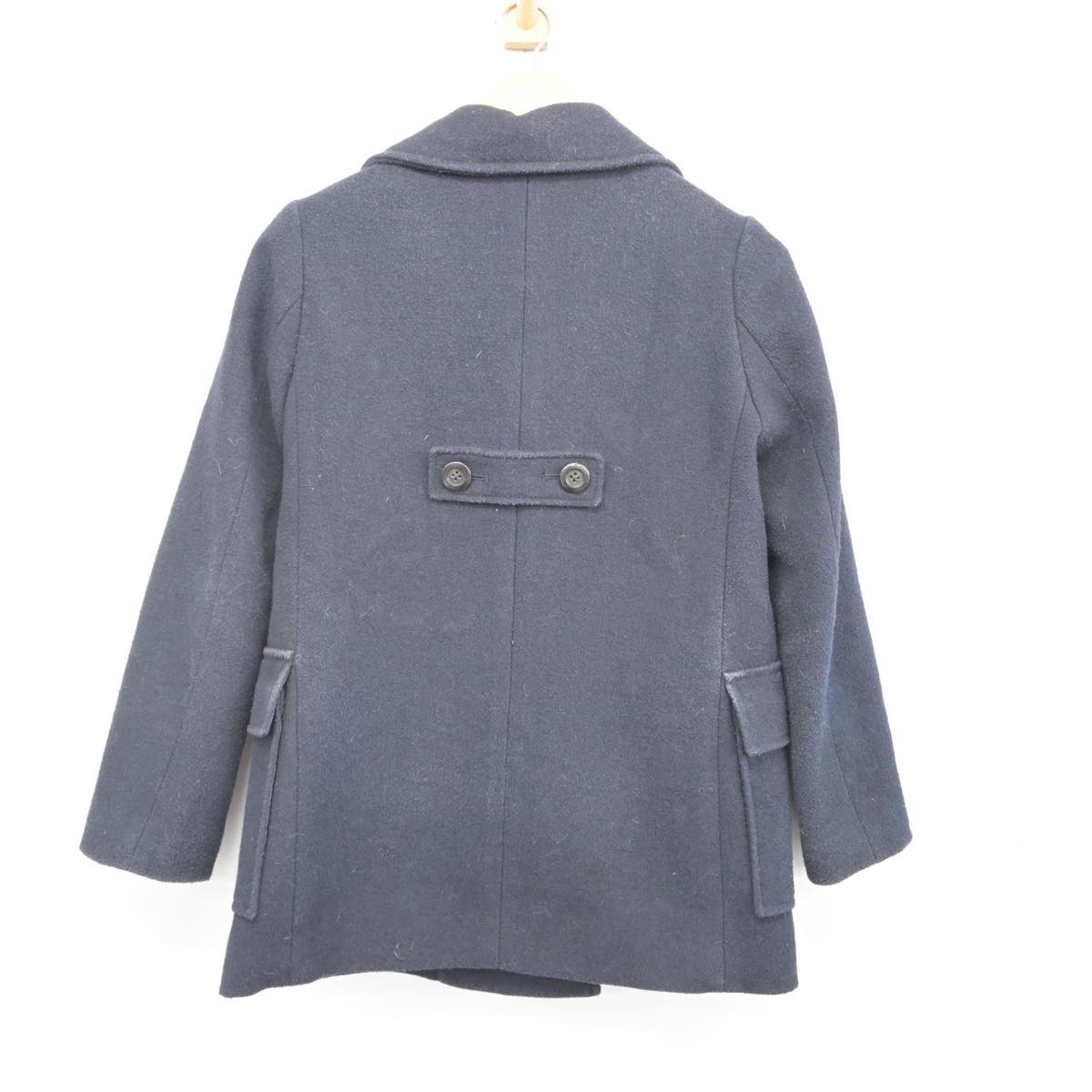 【中古】千葉県 貝塚中学校 女子制服 1点（コート）sf029350