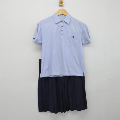 【中古】神奈川県 湘南白百合学園高等学校 女子制服 3点（シャツ・シャツ・スカート）sf029358