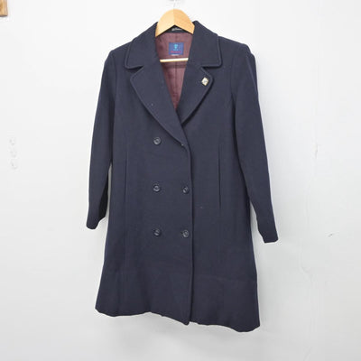 【中古】神奈川県 湘南白百合学園高等学校 女子制服 1点（コート）sf029365