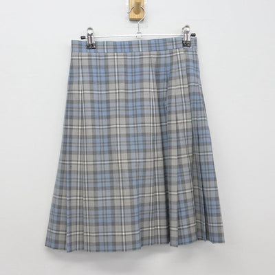 【中古】東京都 國學院高等学校 女子制服 3点（シャツ・ニットベスト・スカート）sf029383