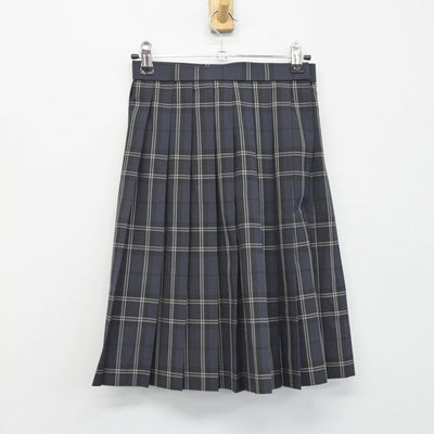 【中古】千葉県 野田中央高等学校 女子制服 2点（ニットベスト・スカート）sf029386